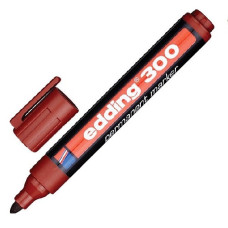 Маркер перманент. круглый (1,5-3мм) коричневый e-300/07