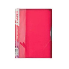 Папка з файлами А5, (20шт), рожева, 1220-10-A