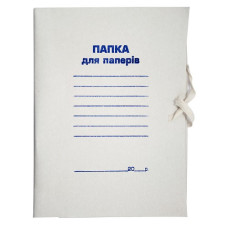 Папка на завязках, картон, А4, 35мм