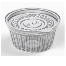 Контейнер для соусов круглый PS IT-50 50мл 64*33*33мм