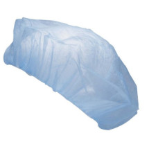 Шапочки одноразові білі , пооліетилен ( 100шт )