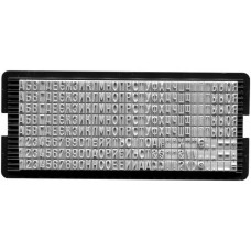 Касса цифровая, буквенная 4мм 6004