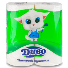 Рушники целюлозні на гільзі. "Диво NEW"(2шт)