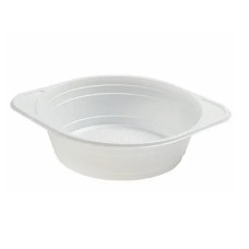 Тарілка пластикова, глибока одноразова 500мл (100шт)