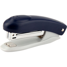 Степлер №10 (12арк) пласт., колір синій 4812-02-а