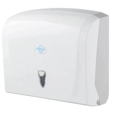 Диспенсер для паперових рушників, пластик, C/V - укладання, білий K.40