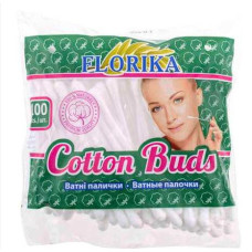 Палички ватні (100шт) п/є ТМ Florika
