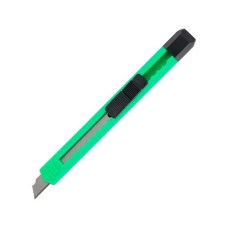 Ніж канцелярський, лезо 9мм, механічний фіксатор, D6525