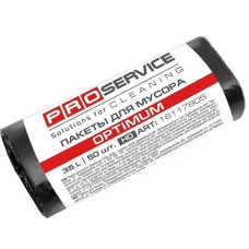 Пакет для мусора 35л/50шт HD (45*50) черный OPTIMUM