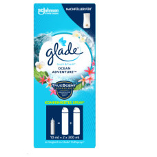 Освежитель воздуха (10мл) сменный баллончик для микроспрея "Лазурная волна и магнолия" Glade