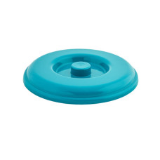 Крышка к пластиковому 10л круглому ведру пищевому цвет бирюзовый (3900)