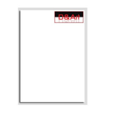 Обкладинка для палітурки А4, біла 230 г/м2, 100шт, картон