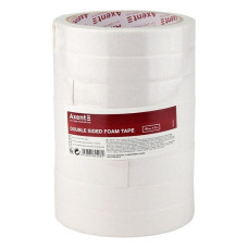 Скотч 18х2 двосторонній, на спіненої основі  3111-А