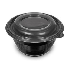 Емкость для супа РР ПП-117-500мл черная без крышки