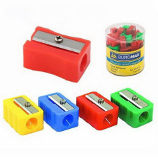 Точилка мини, корпус пластик, цвета mix, BM.4701.