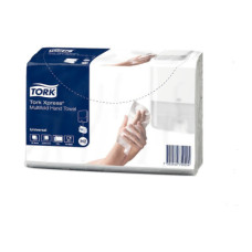 Полотенца бумажные целлюлозные 2-х слойные,Z сложение, (210*230), 190л, Tork Xpress Multifold