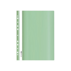Скоросшиватель А4 пластик.  с  перфорацией мятный пастельный E31510-84