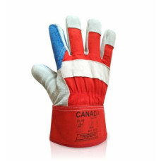 Перчатки спилковые комбинированные КАНАДА