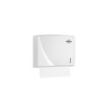 Диспенсер для паперових рушників, пластик, Z - укладання, білий K.1