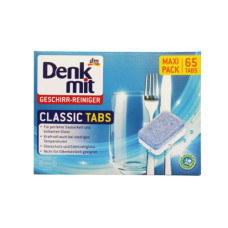 Таблетки (65шт) для посудомоечных машин Classic Denkmit
