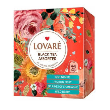 Чай чорний  Lovare Assorted 2г*32шт