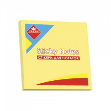 Бумага для заметок клейкая 76х76х100л пастель MIX KL21500