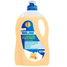 Мыло жидкое (5000 мл) "Хозяйственное" WASH & FREE