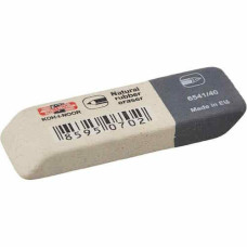 Ластик біло-сірий, 6541/40