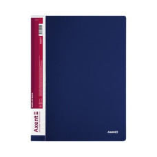 Тека пл. з файлами А4/60 синяя 1060-02-a