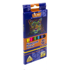 Олівці кольорові,  "УМКА" ЦК42-21, 12 кольорів