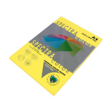Бумага А4, 75 г/м2, (100 л.), неон, желтый SINAR SPECTRA 363