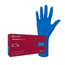 Рукавички латексные, размер XL, пара, в индивидуальной упаковке HIGH RISK Ambulance