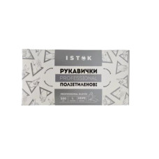 Перчатки полиэтиленовые, в коробке (500шт/уп) (L) 
