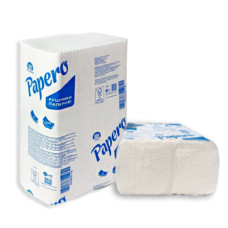 Рушник паперовий Z 2-шар. 160л, "Papero",(220мм*225мм) ламін. 2*17г