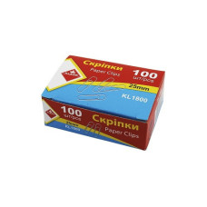 Скріпка 25мм (100шт) KL1800