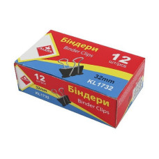 Біндер 32мм, чорний, KL1732