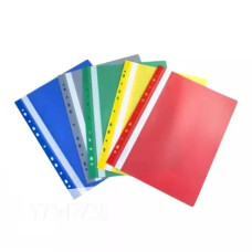 Скоросшиватель А4 пластиковый черный 4-240 