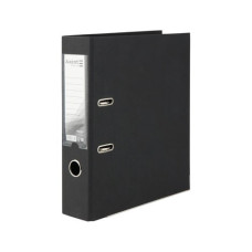 Сегрегатор двостороннє покриття ПВХ, А4, колір чорний (7,5см), D1712-01С