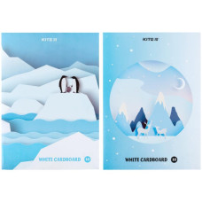 Картон белый, А4, 230 г/м2 (10л) k21-1254