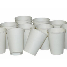 Стакан картонний білий 175мл (50шт)