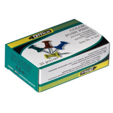 Кнопки-гвіздок, кольорови  (25шт), 4-334