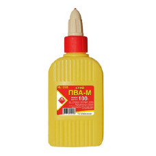 Клей ПВА, з ковпачком, (100мл KL1210