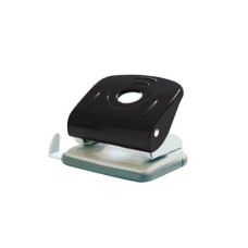 Діркопробивач з лінійкою, (20арк), метал., 4345