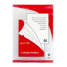 Папка - куточок А4, 180мкм, кольору mix, KL0215