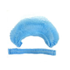 Шапочка одноразовая спанбонд на резинке (гармошка) MIX (1шт)