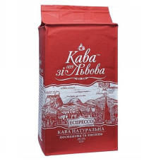 Кофе (225г*2) со Львова Эспрессо натуральный жареный молотый 