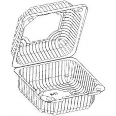 Контейнер из полистирола с крышкой  155*151*79мм (1440мл), 1 шт 25-1