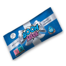 Салфетки влажные (15шт) Boom Fresh