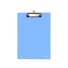 Планшет з кліпом, пластиковий,А4, блакитний 2515-07-А