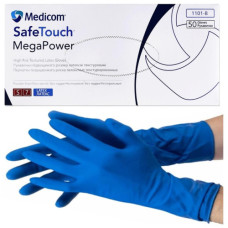 Рукавички латексные, M (7-8) пара, Medicom High Risk  Рукавички латексные, M (7-8) пара, Medicom High Risk